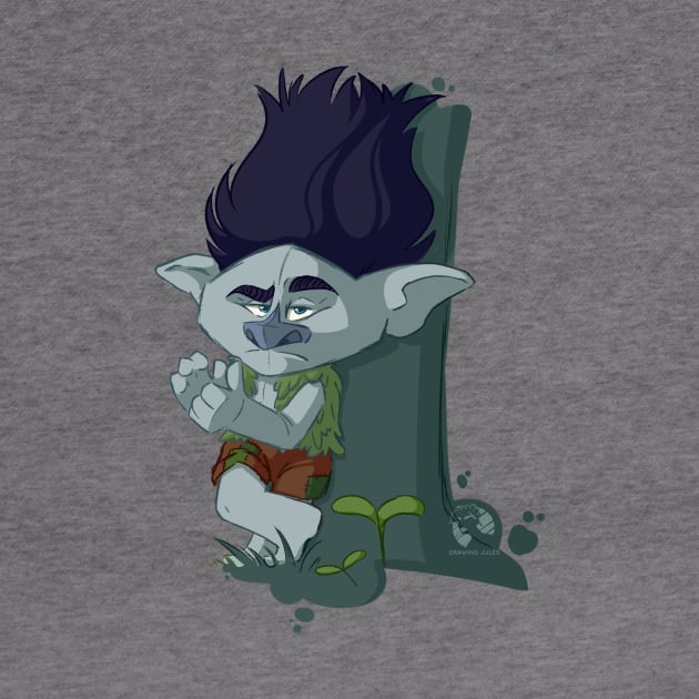 TROLLS - Grumpy Branch by DrawingJules